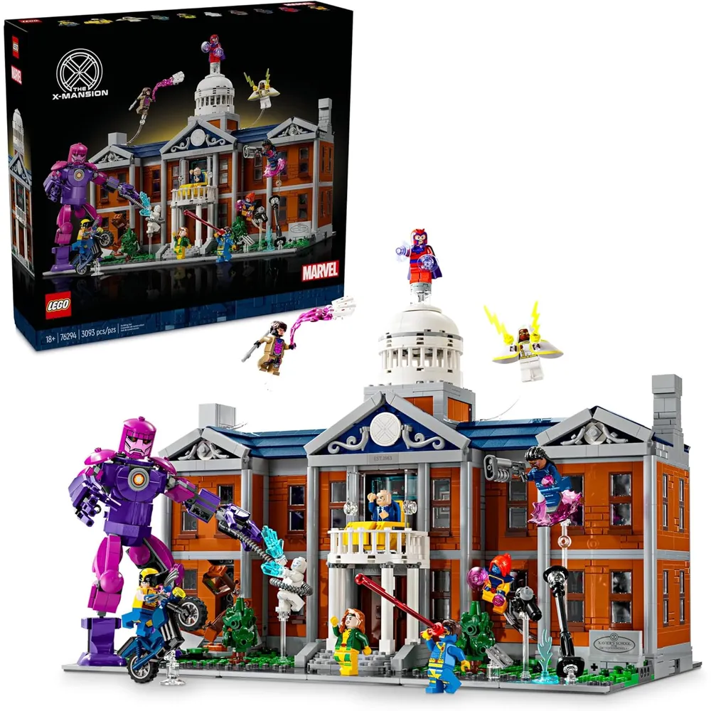 LEGO MARVEL X-MEN LA MANSIÓN X SET DE CONSTRUCCIÓN PARA ADULTOS