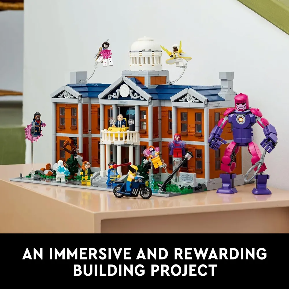 LEGO MARVEL X-MEN LA MANSIÓN X SET DE CONSTRUCCIÓN PARA ADULTOS