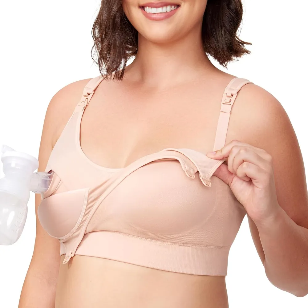 Momcozy brasier de bombeo, lactancia | S - Rosa