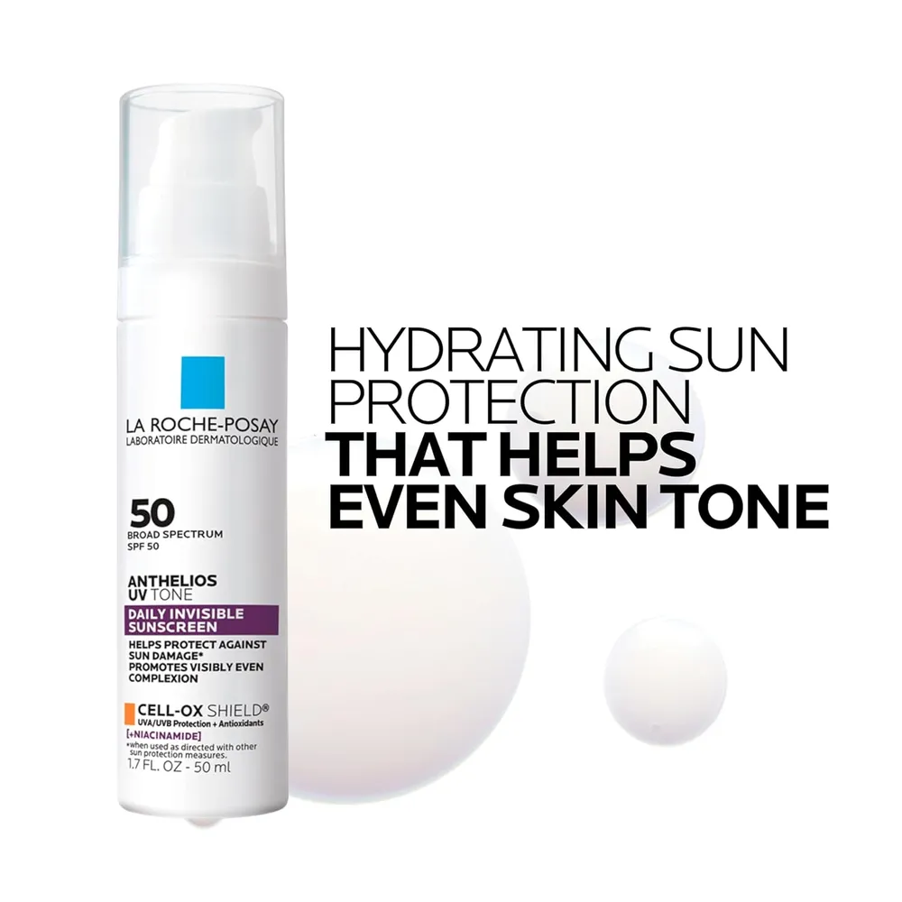 PROTECTOR SOLAR FACIAL SPF 50 UV TONE ANTHELIOS LA ROCHE-POSAY 1.7 OZ / 50 ML