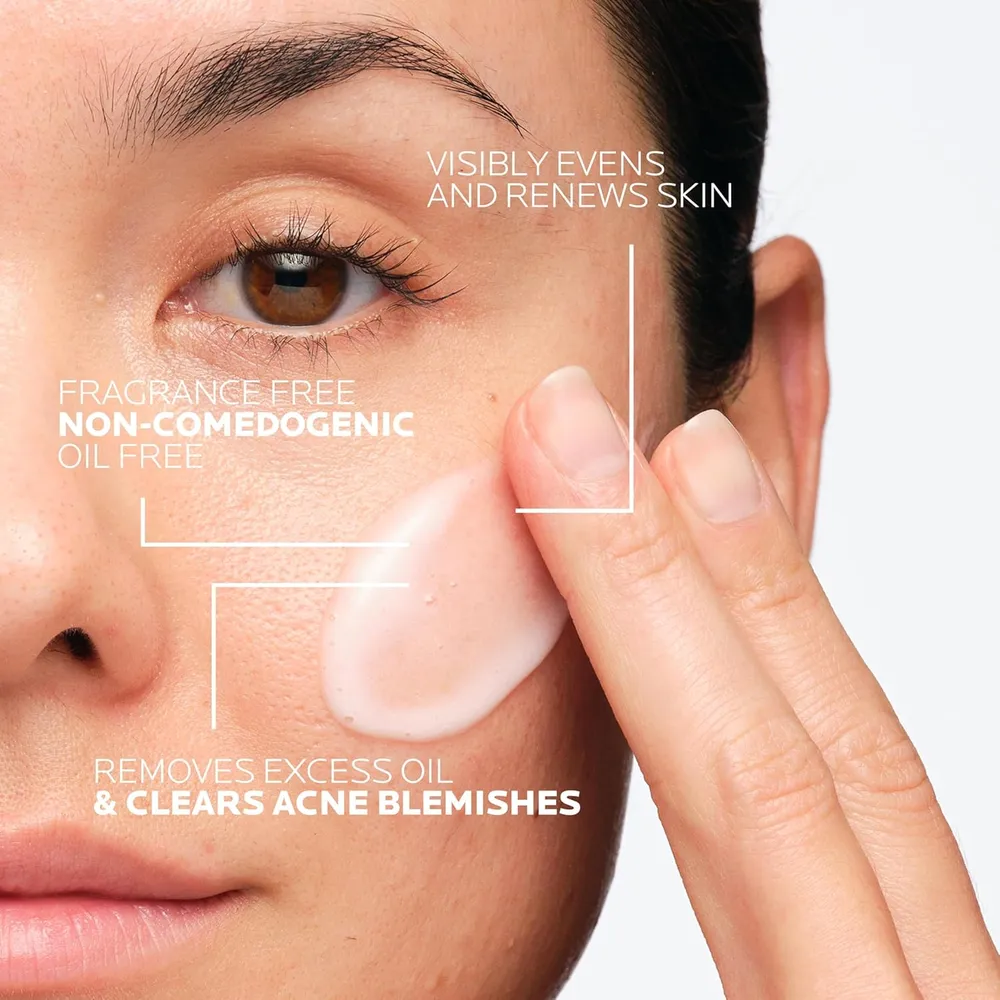 b0dfjqphvc_2_webp.webp GEL LIMPIADOR ANTIACNÉ PERÓXIDO DE BENZOILO 4% EFFACLAR LA ROCHE-POSAY 6.7 OZ / 200 ML