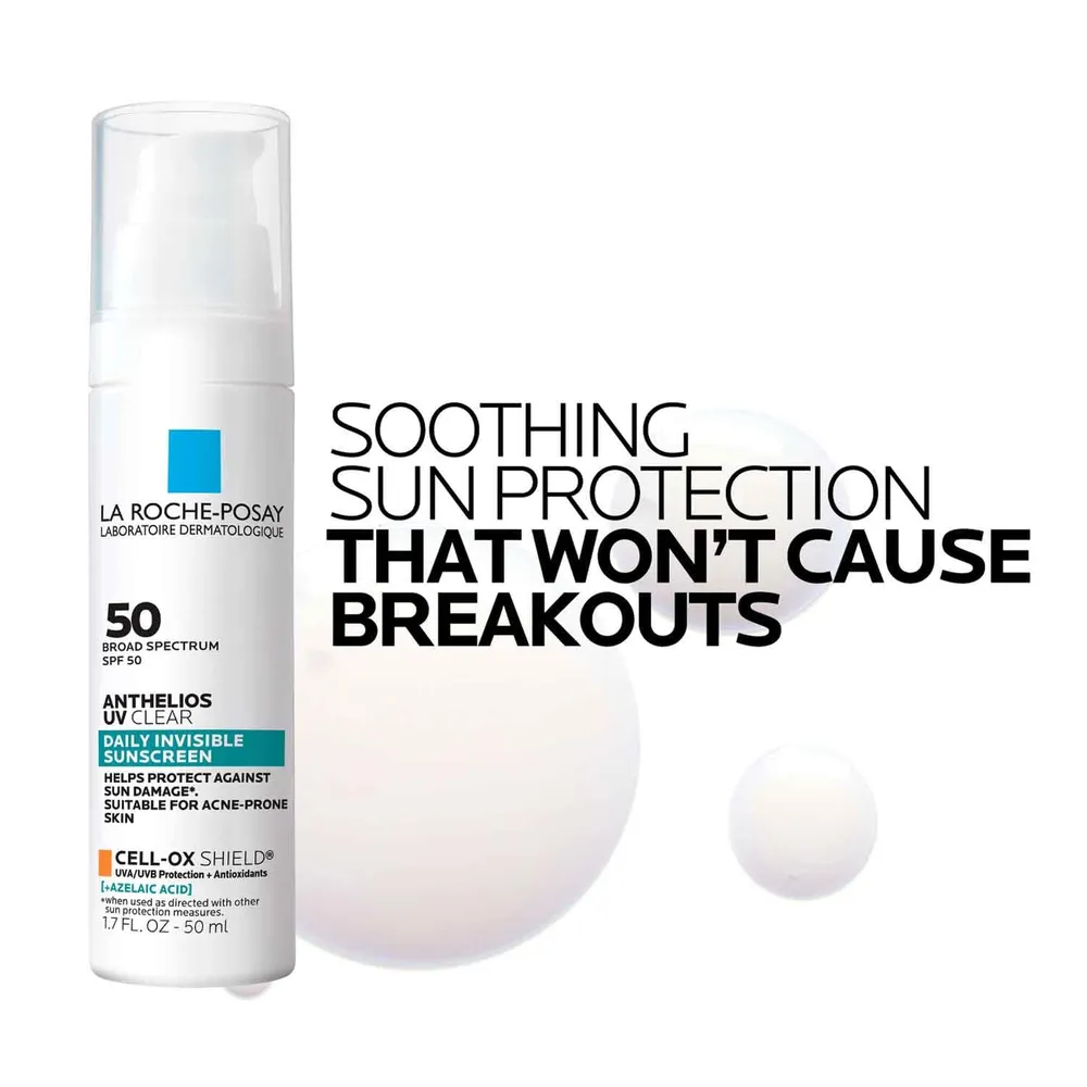 PROTECTOR SOLAR FACIAL SPF 50 UV CLEAR ANTHELIOS LA ROCHE-POSAY 1.7 OZ / 50 ML