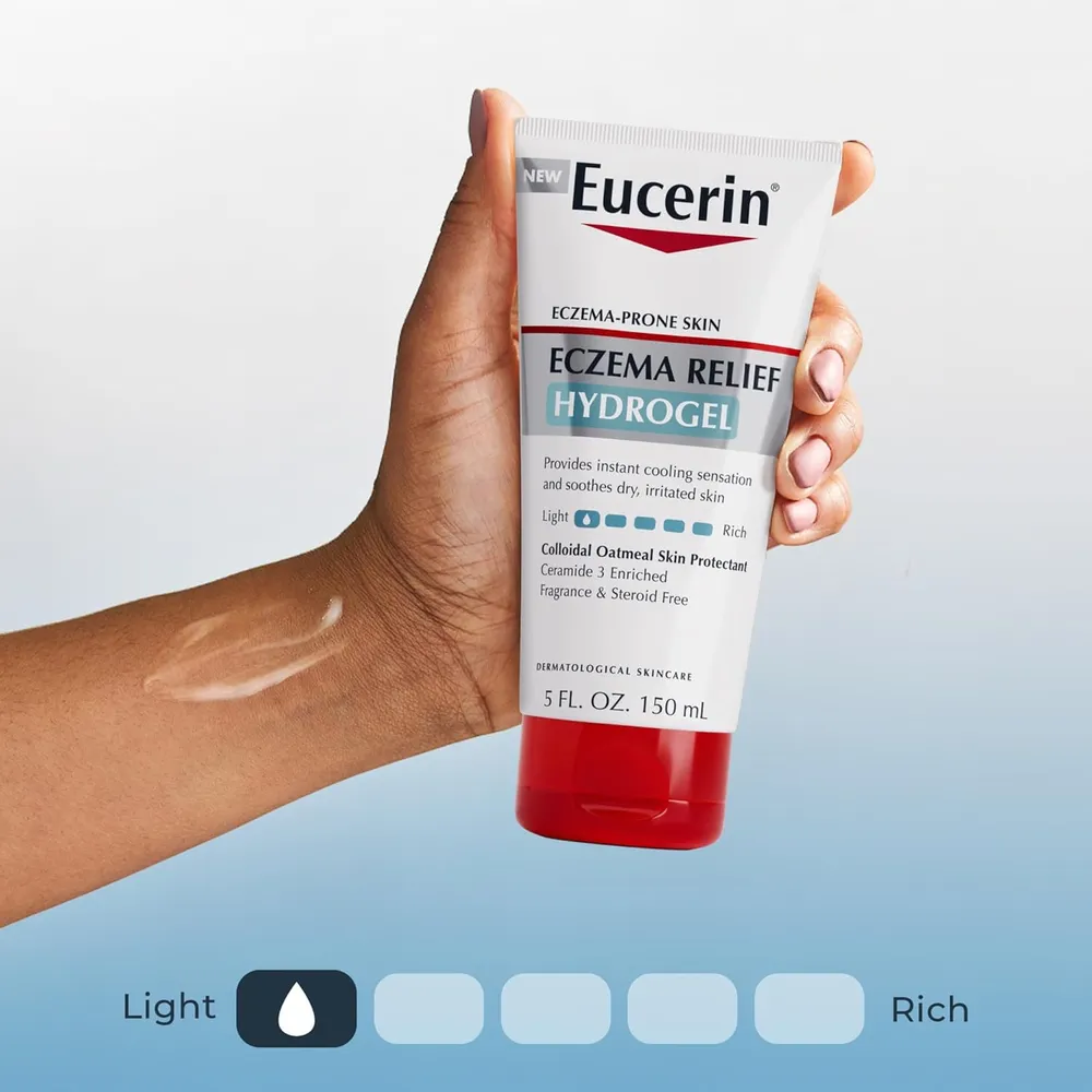 EUCERIN HIDROGEL ALIVIO DEL ECCEMA PARA PIEL SECA 5 FL OZ / 150 ML
