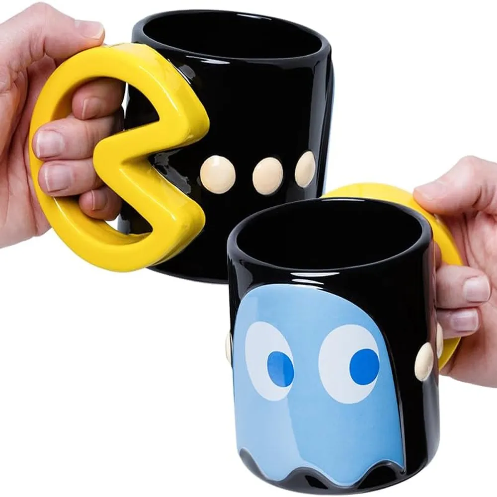 Paladone Pac-Man, taza cerámica retro 20 oz / 591 ml oficial
