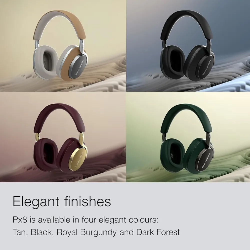 Bowers & Wilkins PX8 Audífonos Bluetooth | Bosque Oscuro