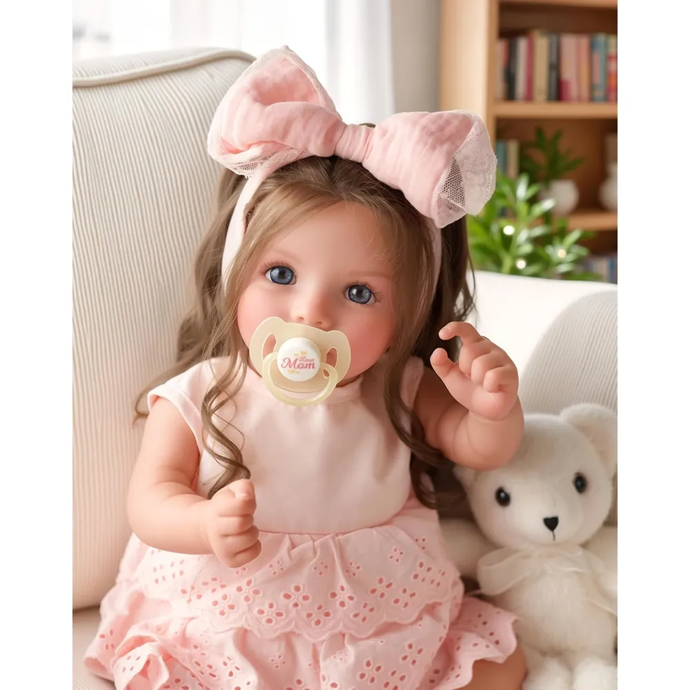 b0dfqbtkd4_3_webp.webp BABESIDE Dara 20"/50 cm muñeca bebé realista castaña