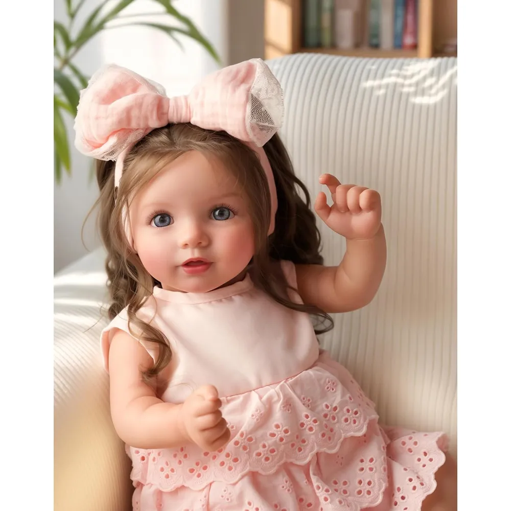 b0dfqbtkd4_4_webp.webp BABESIDE Dara 20"/50 cm muñeca bebé realista castaña
