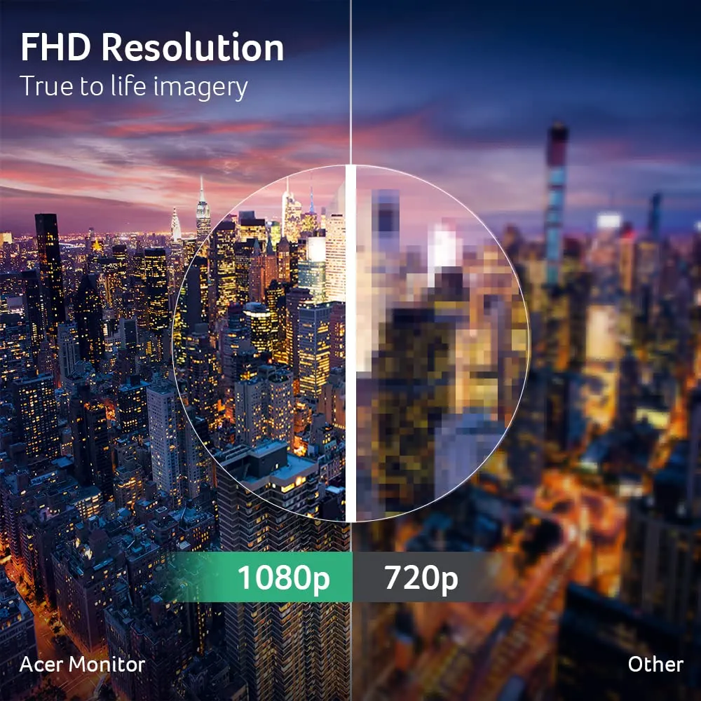 Acer SH242Y G0BIH Monitor 23.8" Full HD IPS 120Hz