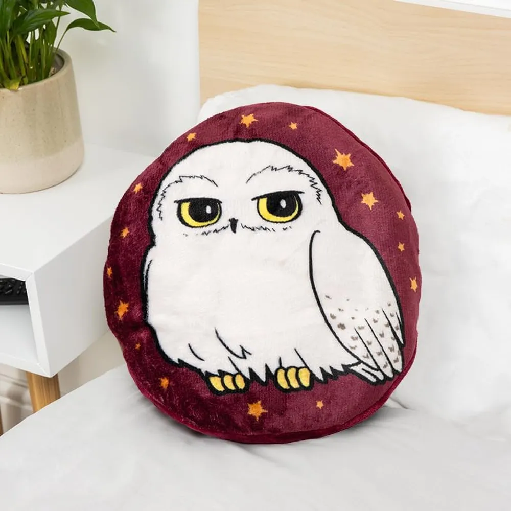 Paladone Harry Potter Hedwig, manta cojín 2 en 1 oficial