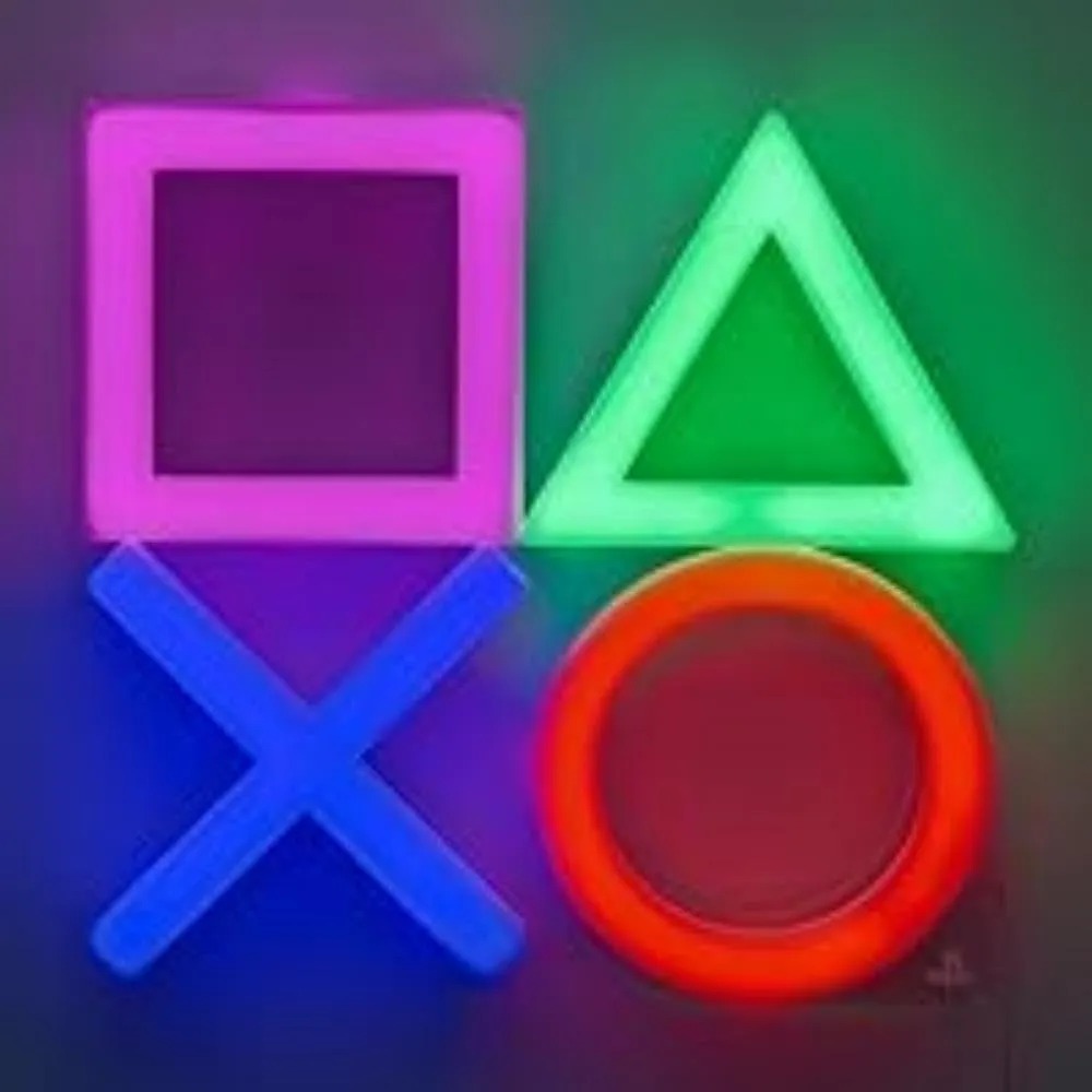 Paladone PlayStation, luz LED neón pared oficial