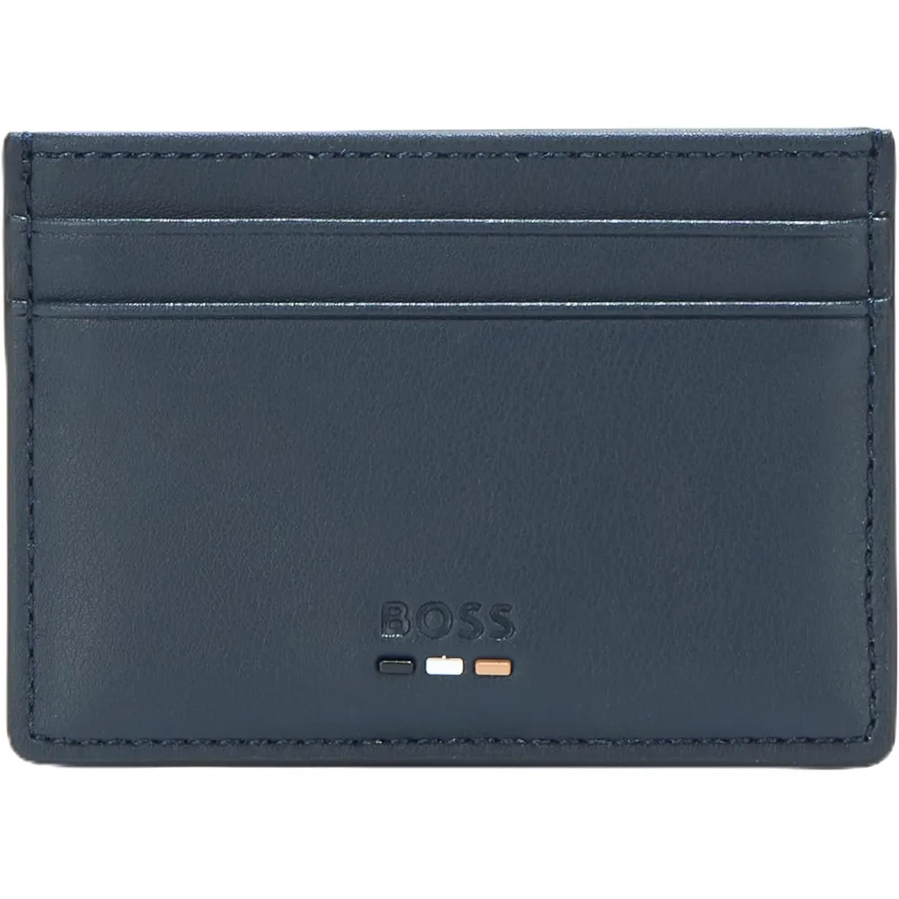 TARJETERO HUGO BOSS RAY LOGO ZAFIRO HOMBRE
