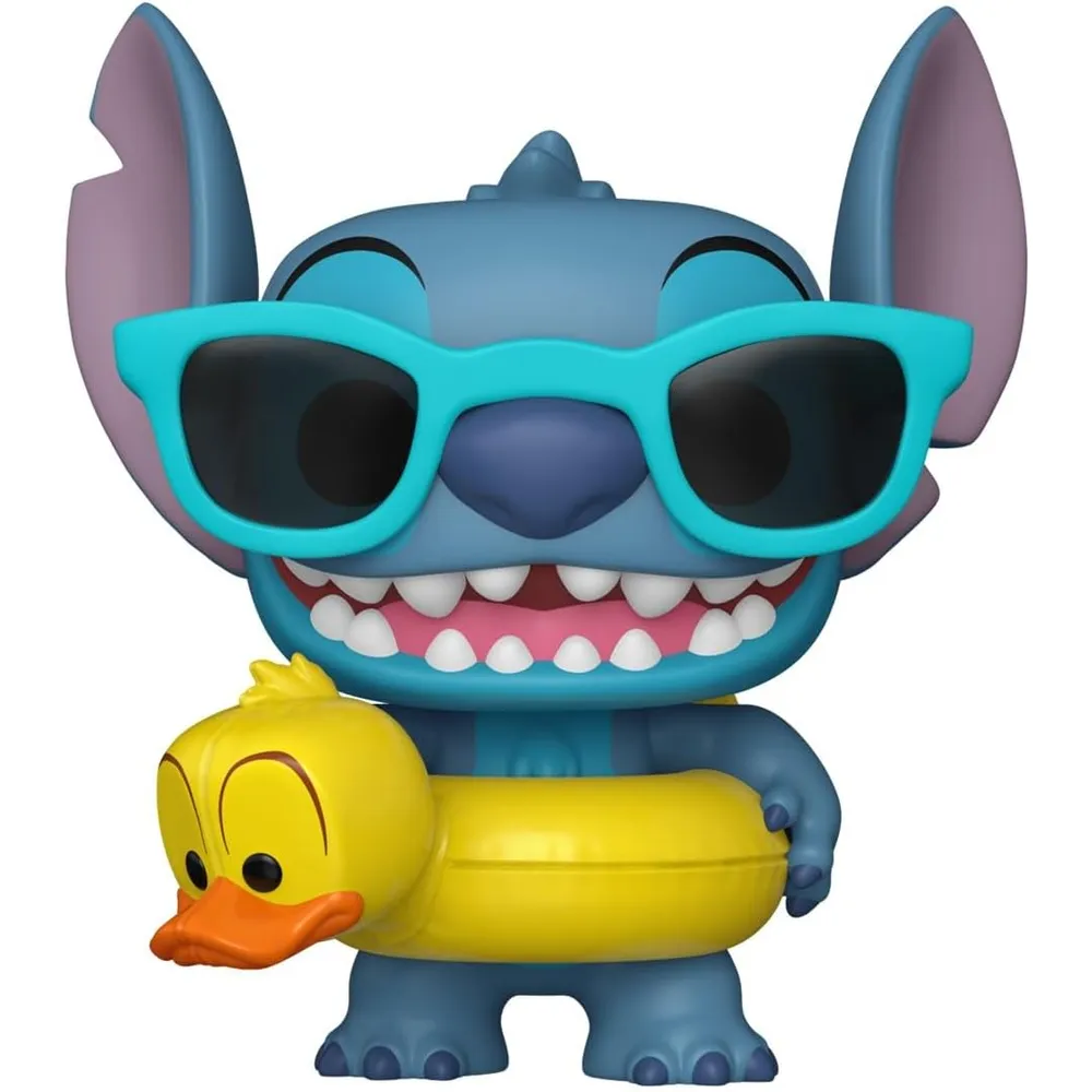 Funko Pop | Funko de Stitch con salvavidas de patito (Producto Oficial)