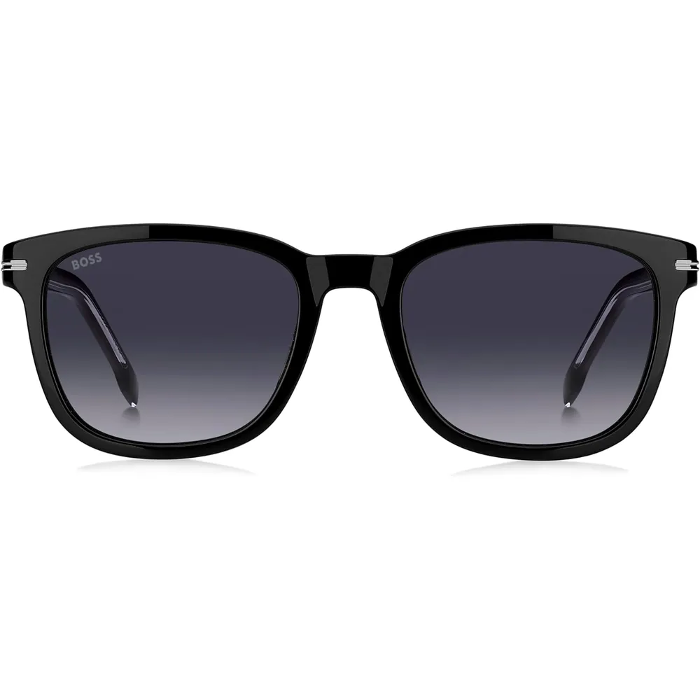 LENTES DE SOL HUGO BOSS RECTANGULARES 1722/G/S HOMBRE NEGRO
