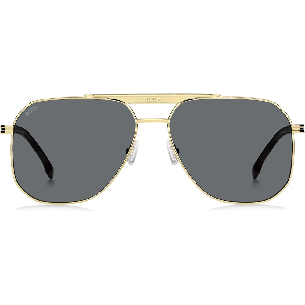 LENTES DE SOL HUGO BOSS 1743/S UNISEX GOLD NEGRO