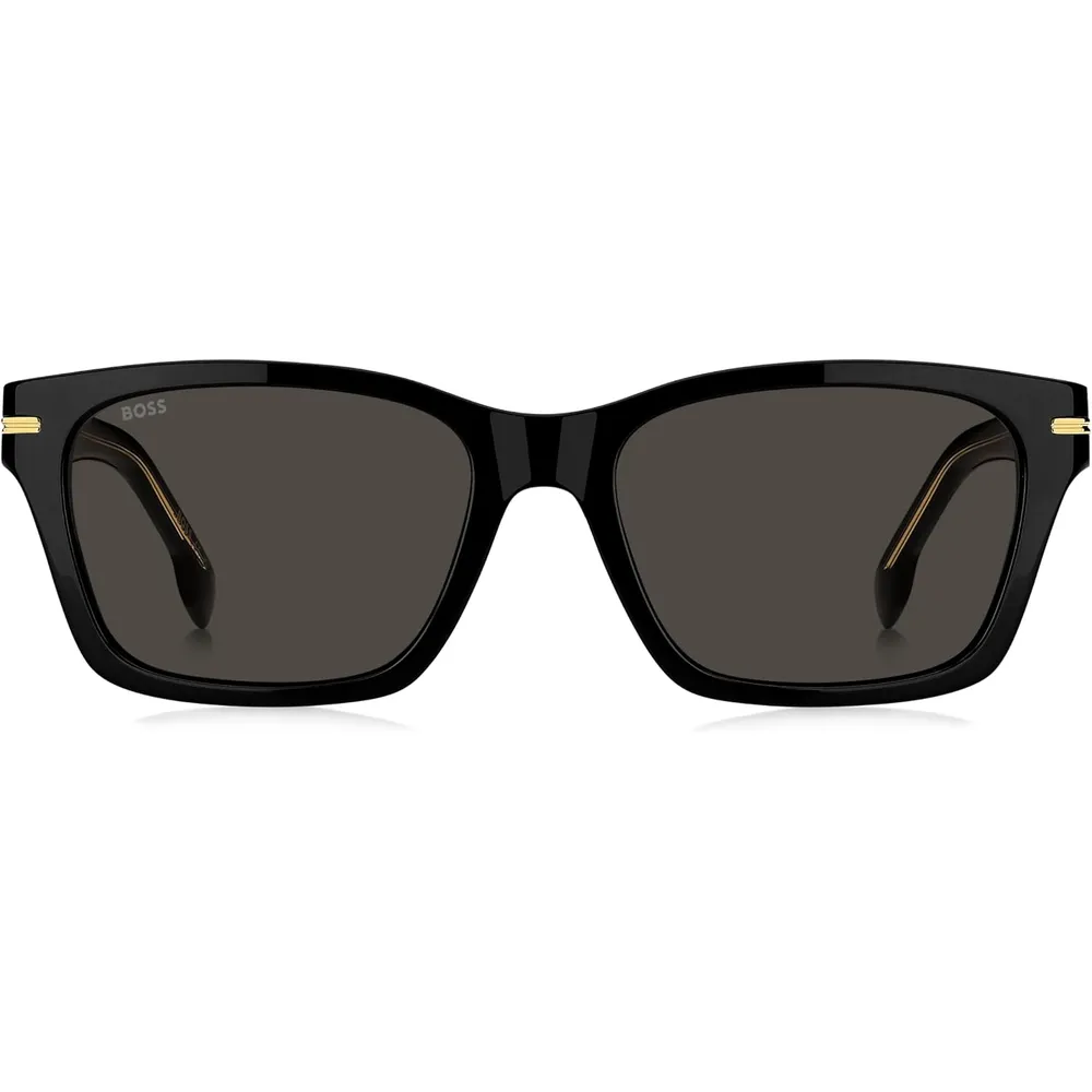 LENTES DE SOL HUGO BOSS RECTANGULARES 1739/F/SK HOMBRE NEGRO