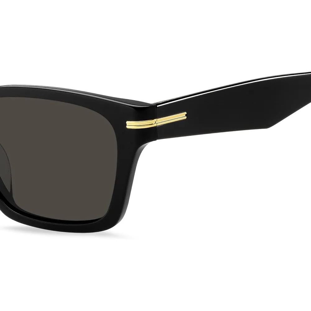 LENTES DE SOL HUGO BOSS RECTANGULARES 1739/F/SK HOMBRE NEGRO