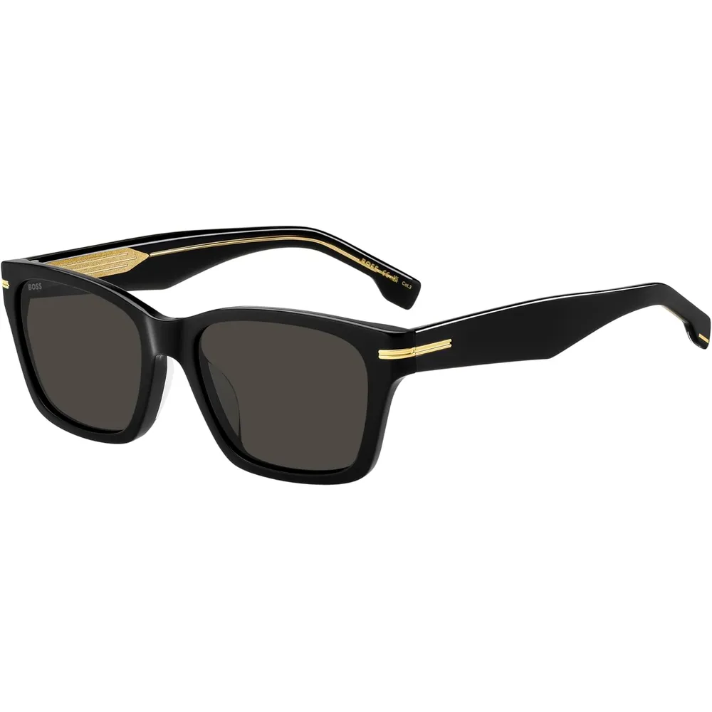 LENTES DE SOL HUGO BOSS RECTANGULARES 1739/F/SK HOMBRE NEGRO