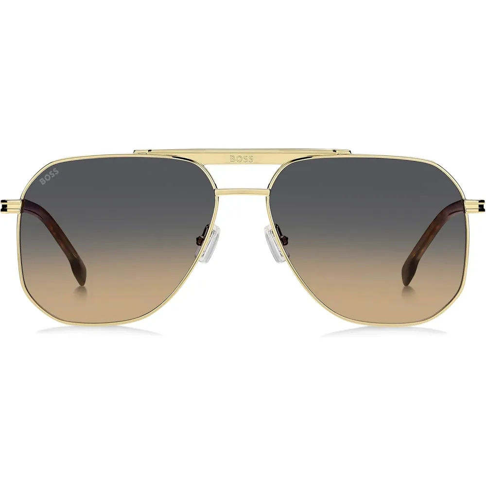 LENTES DE SOL HUGO BOSS CUADRADOS 1743/S UNISEX DORADO