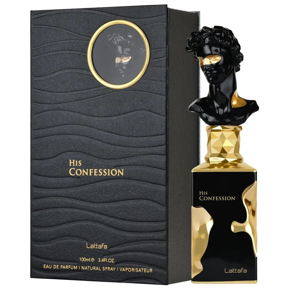 PERFUME LATTAFA HIS CONFESSION EDP HOMBRE 3.4 OZ / 100 ML