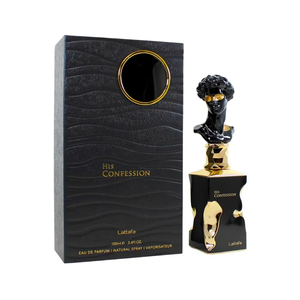 PERFUME LATTAFA HIS CONFESSION EDP HOMBRE 3.4 OZ / 100 ML