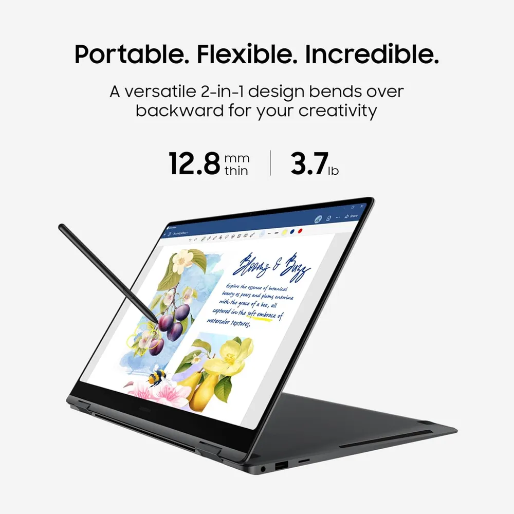 b0dglsb5nc_4_webp.webp LAPTOP SAMSUNG GALAXY BOOK5 PRO 360 16" CORE 7 ULTRA 16GB RAM 1TB - TECLADO INGLÉS | GRIS