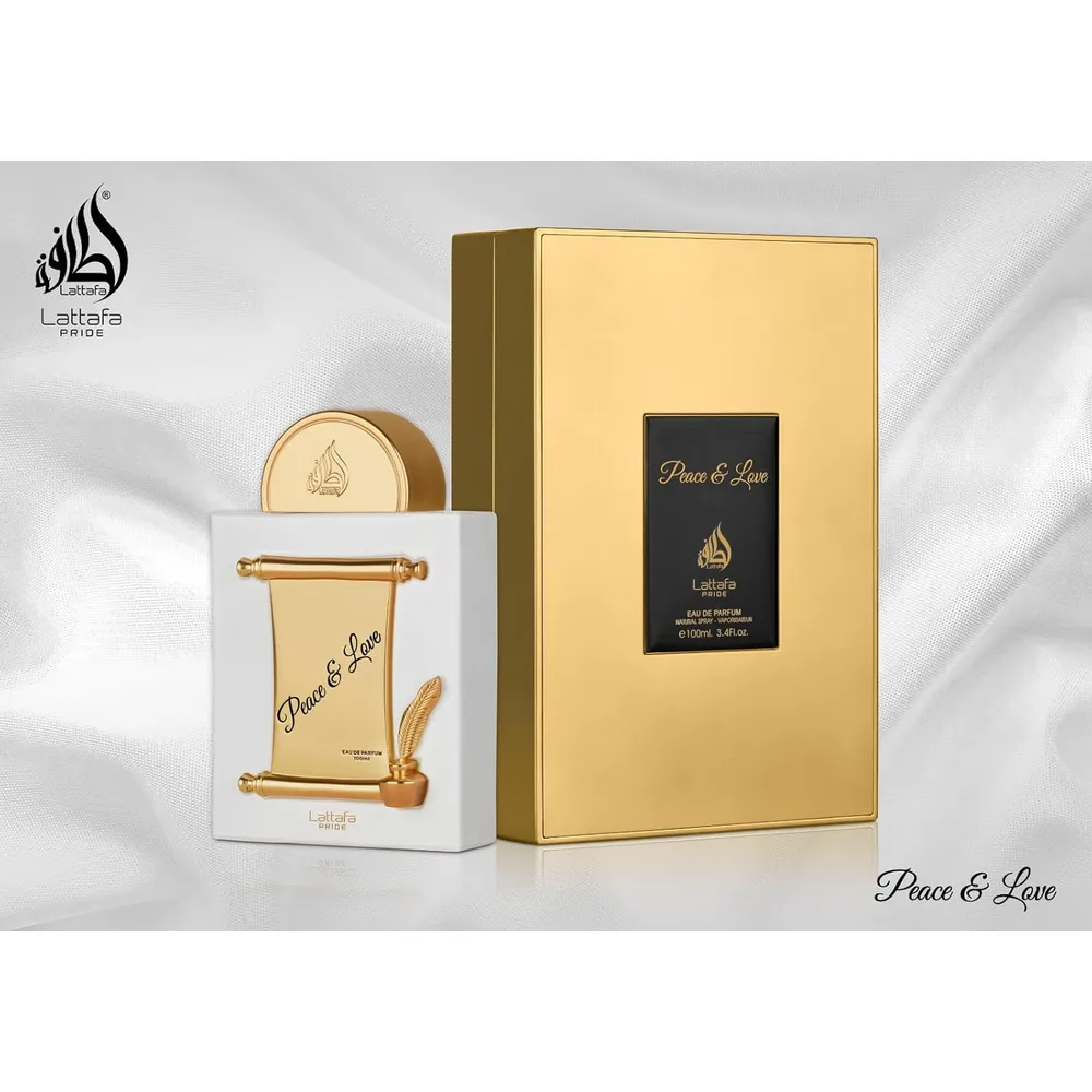 PERFUME LATTAFA PRIDE PEACE & LOVE EDP UNISEX 3.4 OZ / 100 ML