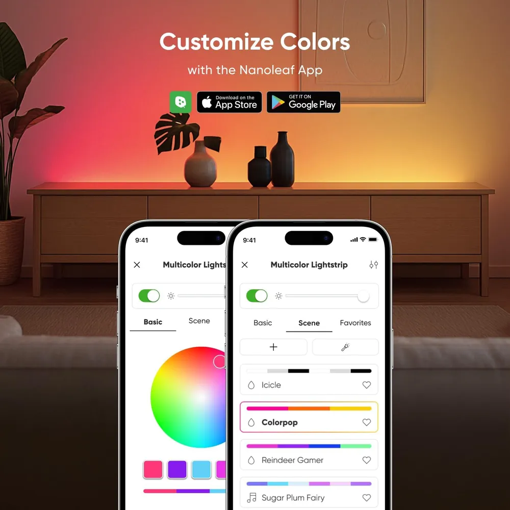 Nanoleaf Essentials Tira LED Inteligente RGBW 5m Matter Bluetooth WiFi