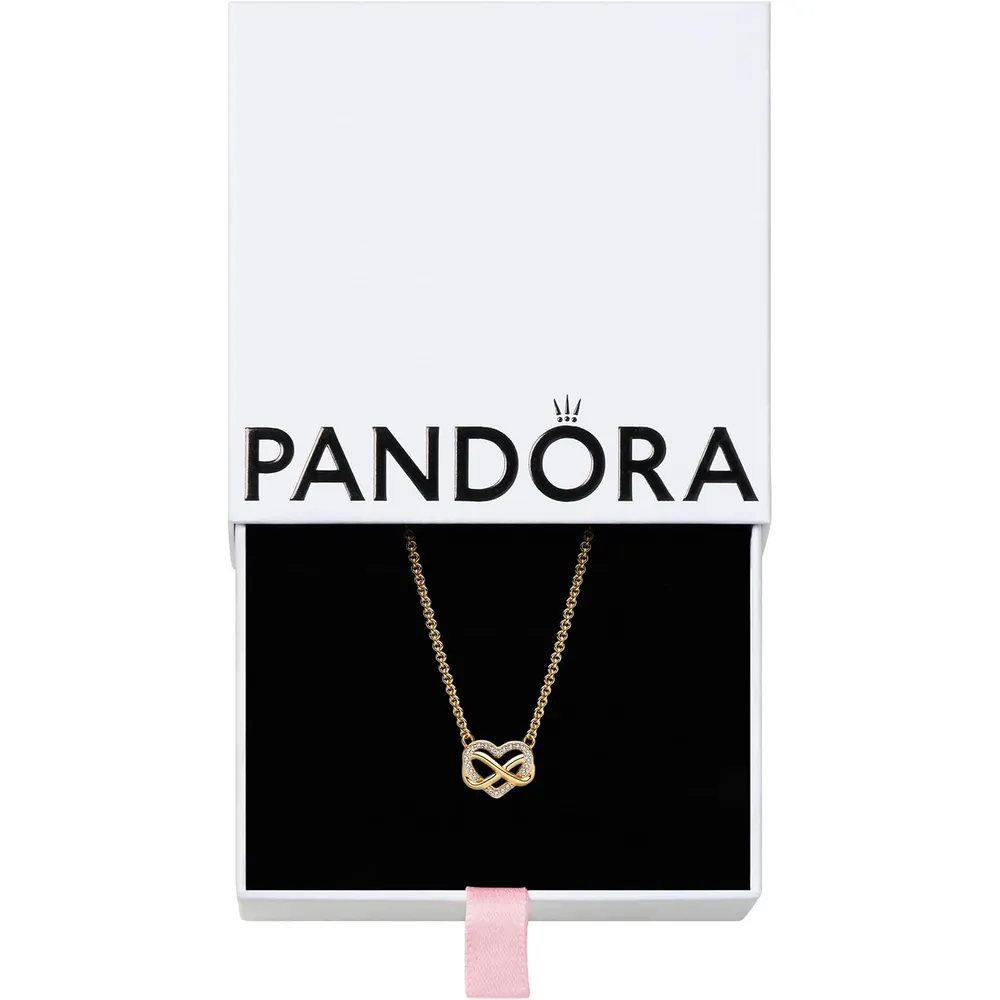 Pandora collar Infinity Heart | Oro