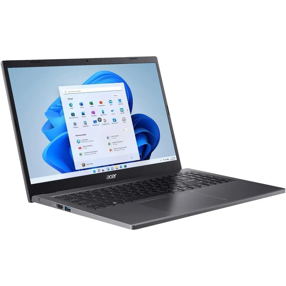 LAPTOP ASPIRE 5 I5-13420H ACER 15.6" 2TB SSD 8GB RAM W11 - TECLADO INGLÉS | STEEL GRAY