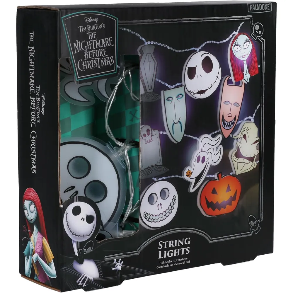 Paladone Pesadilla Antes de Navidad, luces decorativas 10 LED oficial