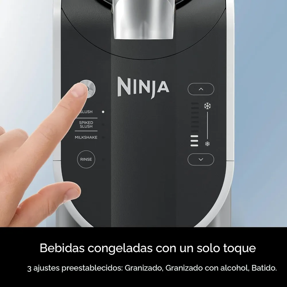 NINJA SLUSHI MÁQUINA PARA GRANIZADOS 72 OZ / 2.1 L, 3 PROGRAMAS