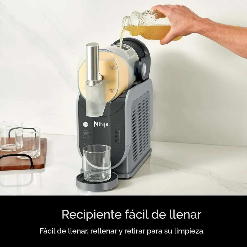 NINJA SLUSHI MÁQUINA PARA GRANIZADOS 72 OZ / 2.1 L, 3 PROGRAMAS