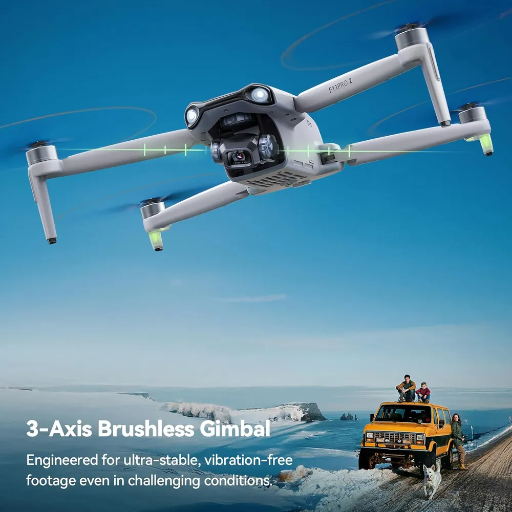 Ruko F11 Pro 2 dron 6K con gimbal 3 ejes GPS y 70 min de vuelo