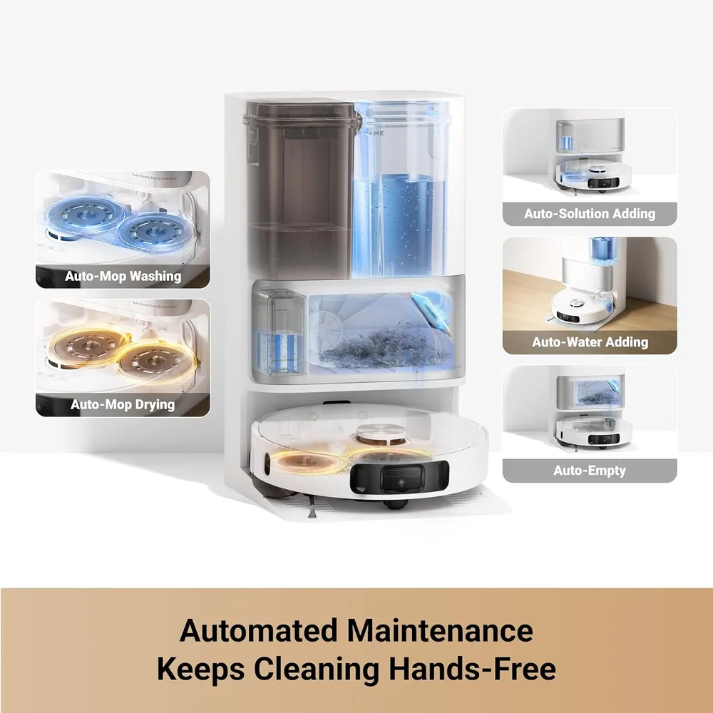 Dreame L10s Ultra Gen 2 robot aspirador | Blanco