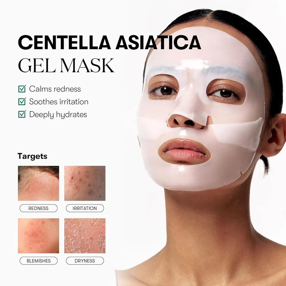 VT Cosmetics Mascarilla de Hidrogel 2Pasos Pro Cica Reedle Shot 100 4Und