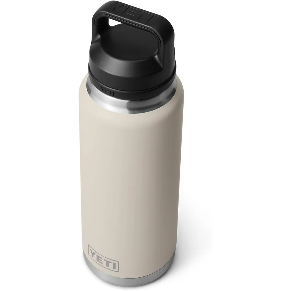 YETI Botella Rambler con Tapa para Sorbos de 36 oz | Beige