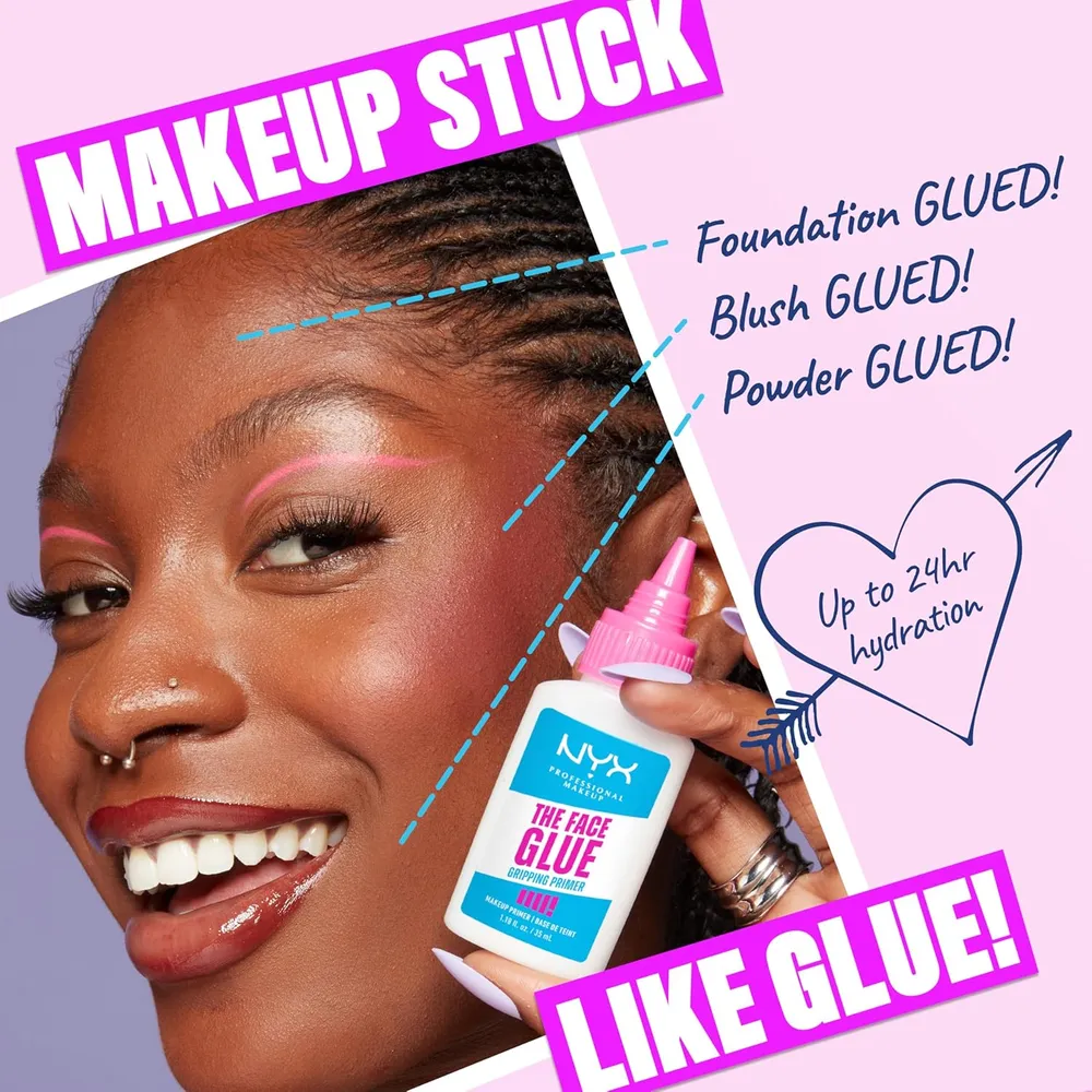 NYX The Face Glue Gripping Primer Prebase de Maquillaje | Hidratante