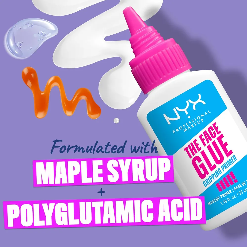 NYX The Face Glue Gripping Primer Prebase de Maquillaje | Hidratante