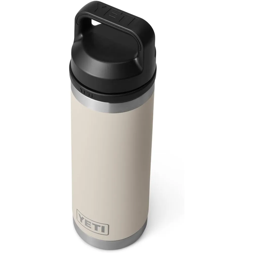 YETI Botella Rambler con Tapa Chung de 18 oz | Beige