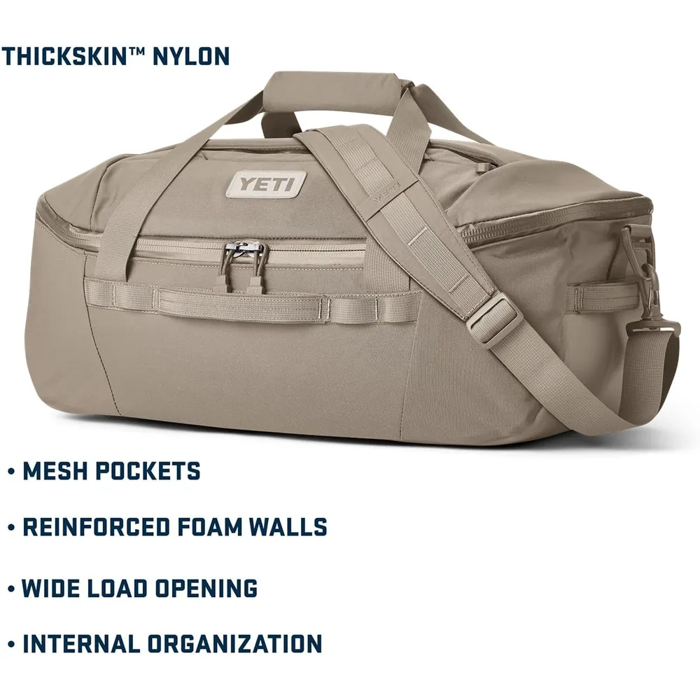 YETI Crossroads Bolsa de Lona para Viaje de 40L | Beige