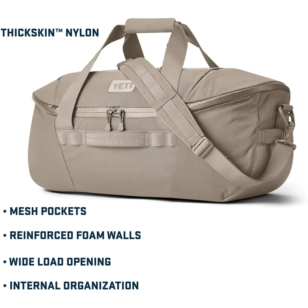 YETI Crossroads Bolsa de Lona para Viaje de 60L | Beige