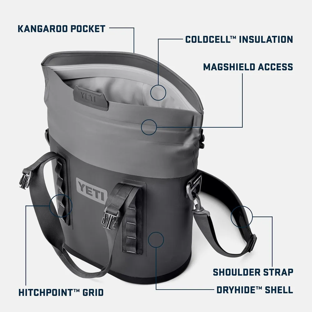 YETI Hopper M15 Cooler Portátil Protección Magnética | Beige