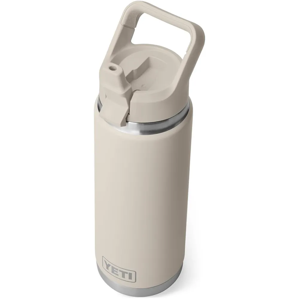 YETI Botella Rambler con Tapa de Cañita de 26 oz | Beige