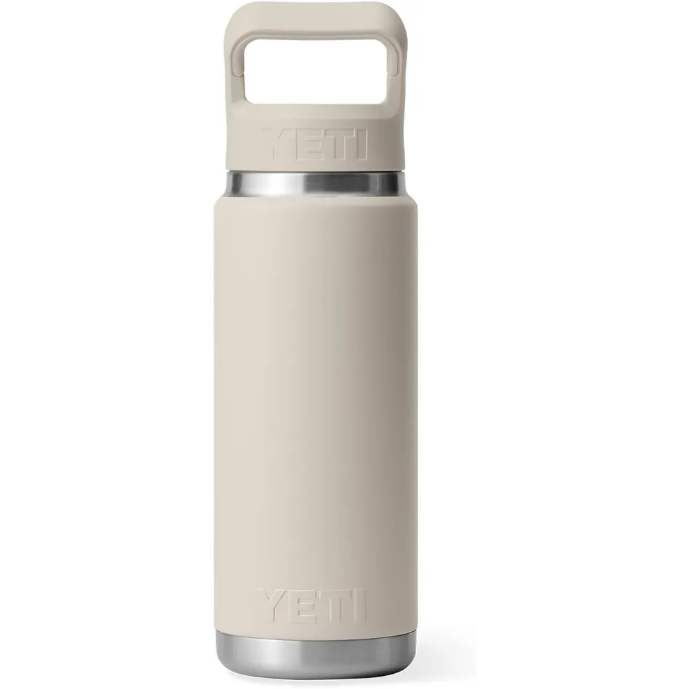YETI Botella Rambler con Tapa de Cañita de 26 oz | Beige