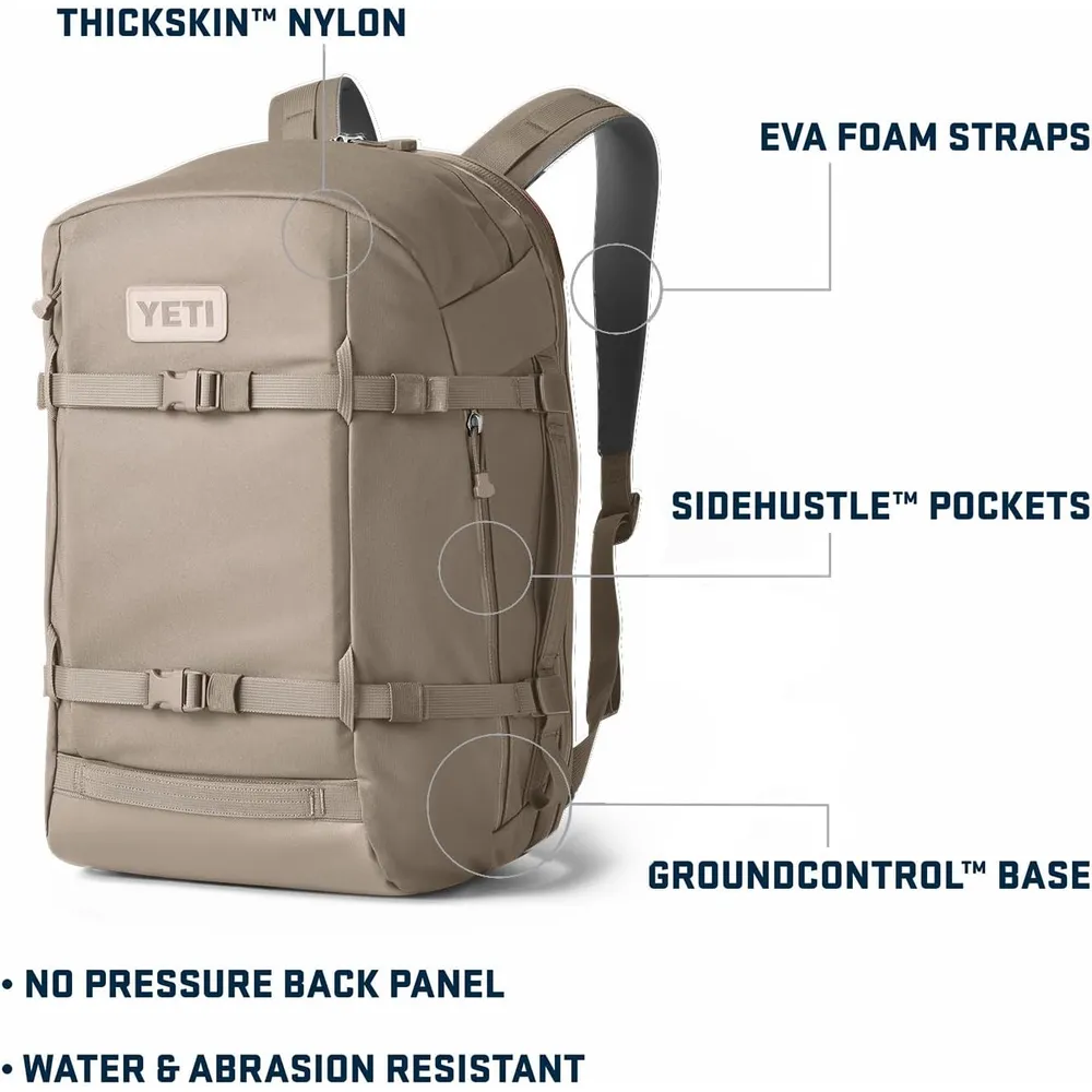 YETI Crossroads Mochila de Viaje de 35L | Beige