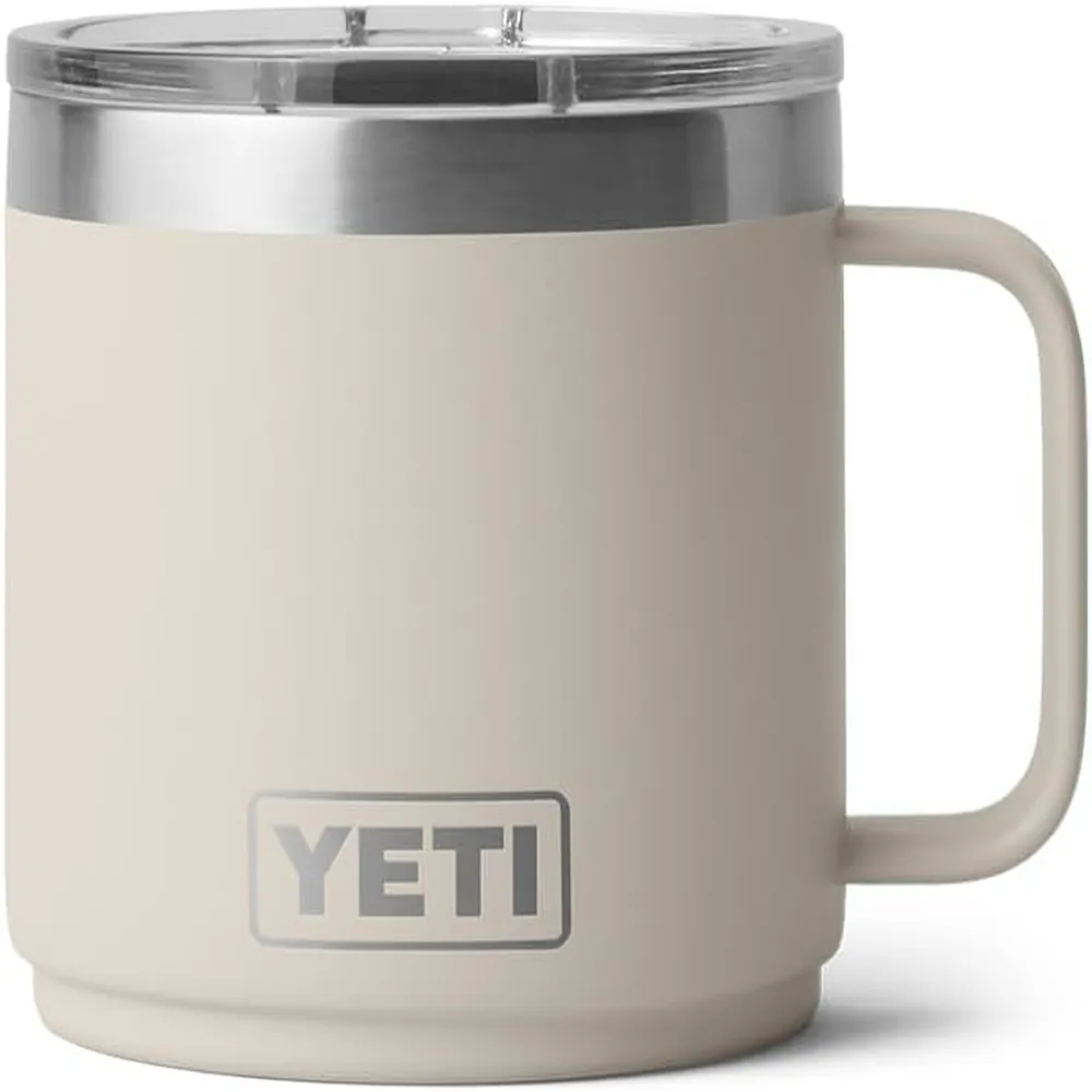 YETI Rambler Taza Apilable con Tapa Magslider de 14 oz | Beige
