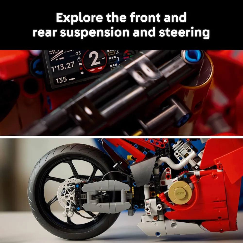 Lego Technic Ducati Panigale V4 S, set de construcción para adultos