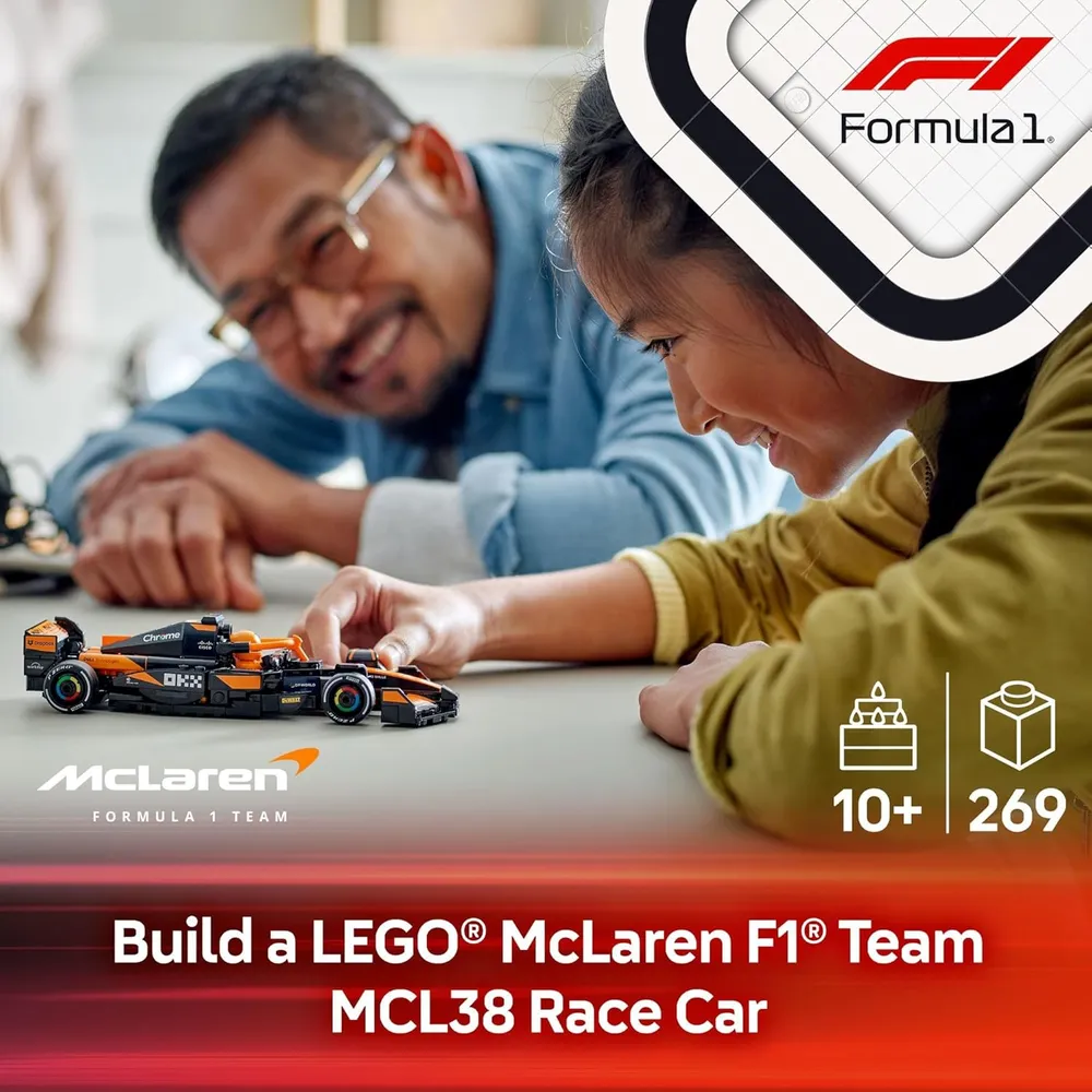LEGO SPEED CHAMPIONS MCLAREN F1 TEAM MCL38