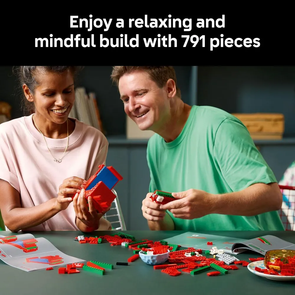 Lego Art Love, set coleccionable de bricolaje para adultos, decoración de hogar