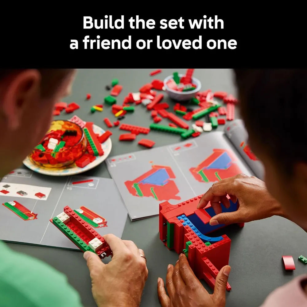 Lego Art Love, set coleccionable de bricolaje para adultos, decoración de hogar